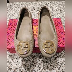 TORY BURCHLeather Ballet FlatsSize: 8